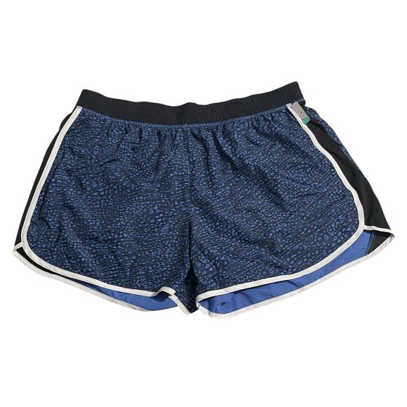 JMS Just My Size Womens Plus Size Athletic Active Shorts Size 3X (22W/24W) Blue - Picture 1 of 11